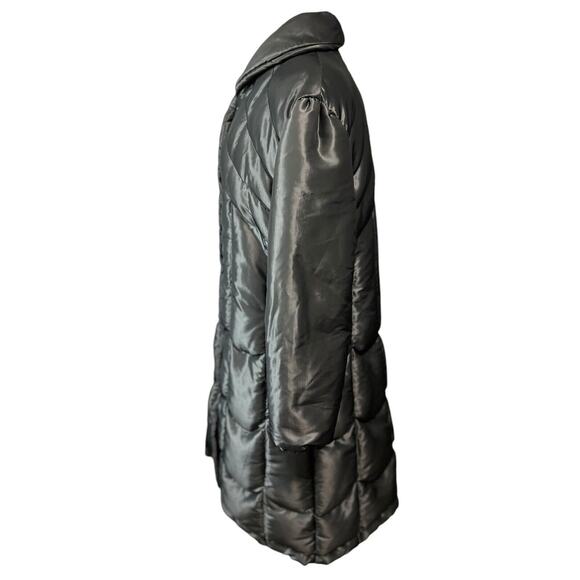 COMFY Puffer Winter Coat Womens 18 Duck Down Long Trench Jacket Made in USA - Picture 4 of 8